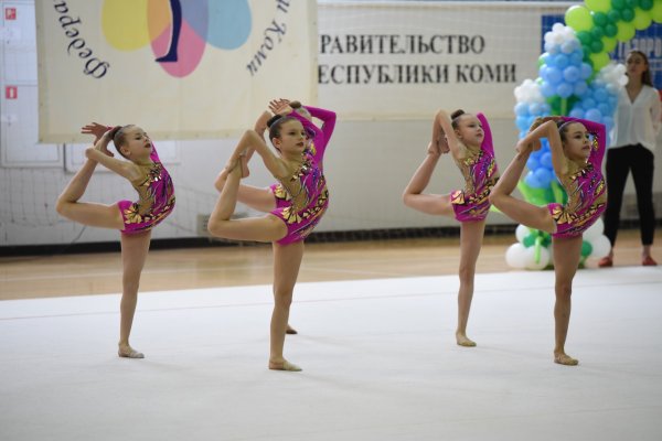 В столице Коми выступили лучшие гимнастки республики