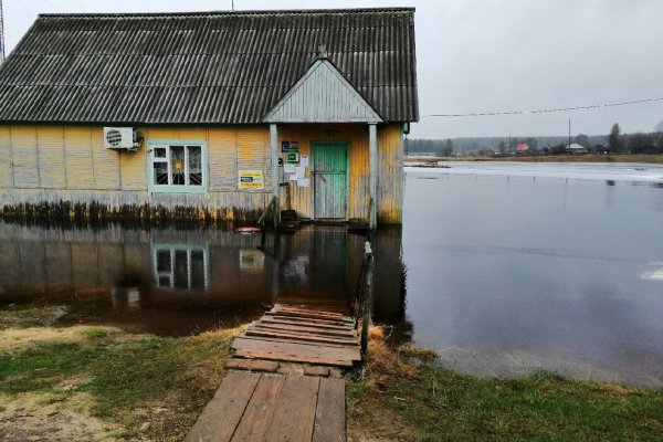 Большая вода пришла в Койгородский район