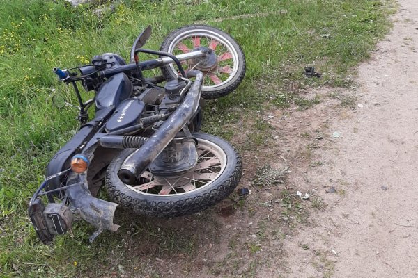 В ДТП под Усть-Куломом травмирована 17-летняя пассажирка мотоцикла

