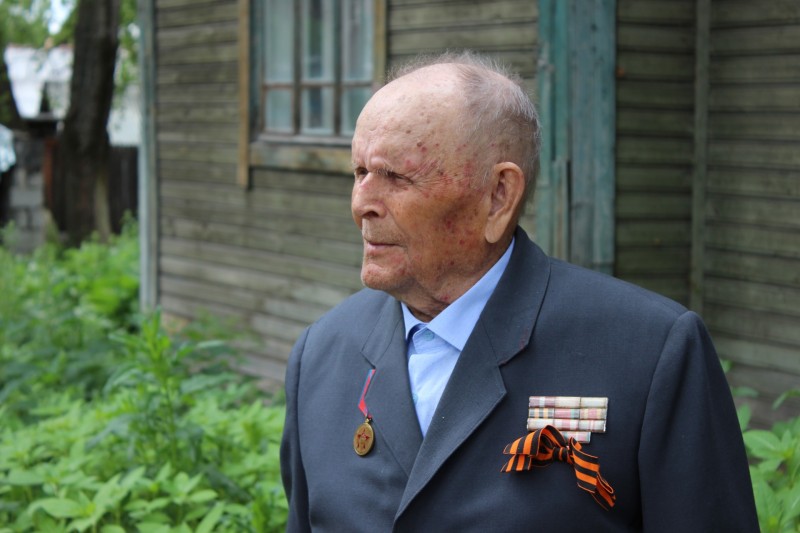 Старейшему ветерану МВД по Коми и Великой Отечественной войны Федору Симпелеву исполнился 101 год
