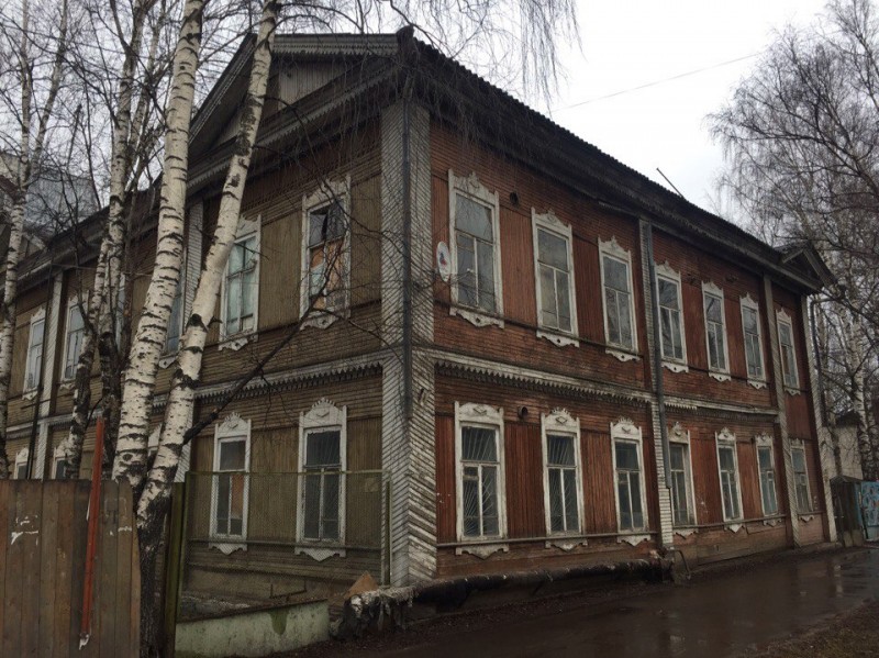 В столице Коми намерены отреставрировать деревянный купеческий дом на улице Кирова 