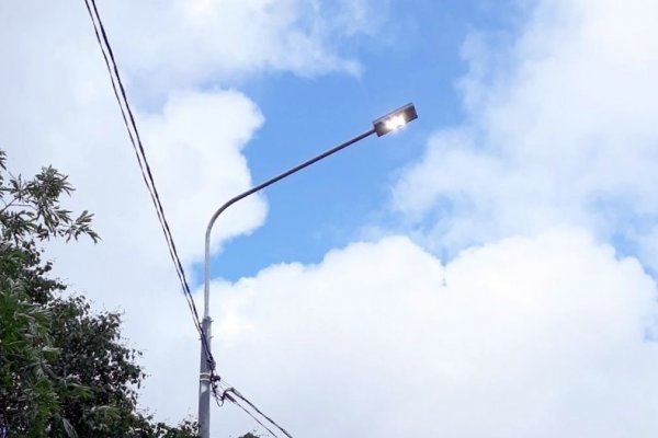 В Инте включили обновленное уличное освещение
