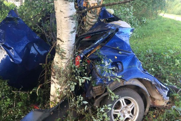 В Сысольском районе в ДТП погибли водитель и два пассажира