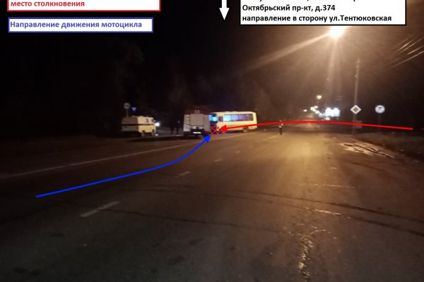 В Сыктывкаре после столкновения с автобусом ПАЗ погиб мотоциклист