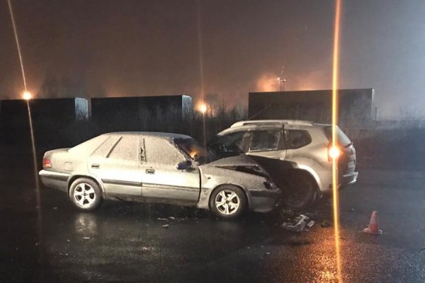 В Сыктывкаре за вечер произошли три ДТП с тремя пострадавшими