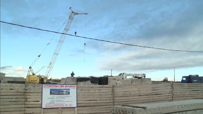 Строительство школы в Усть-Ижме идет по графику