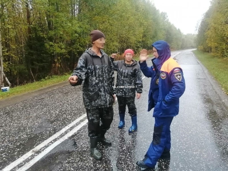 В окрестностях Прокопьевки спасли мужчину и женщину 