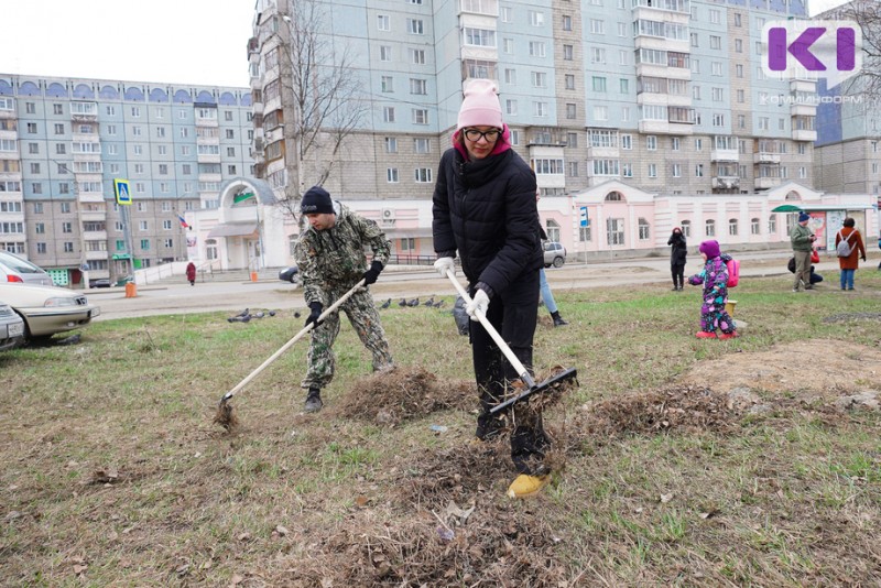 "Зеленая весна": мэрия Сыктывкара дала старт ежегодным субботникам