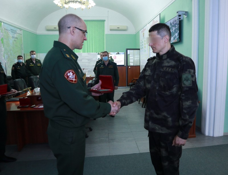 В Санкт-Петербурге вручили ордена Мужества росгвардейцам, отличившимся в специальной военной операции на Украине