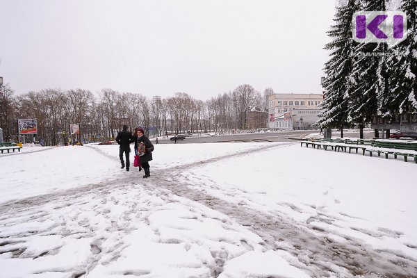 МЧС предупреждает о снегопаде и ухудшении погоды в Коми