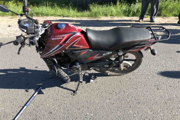 В ДТП под Усть-Цильмой пострадал 15-летний мотоциклист