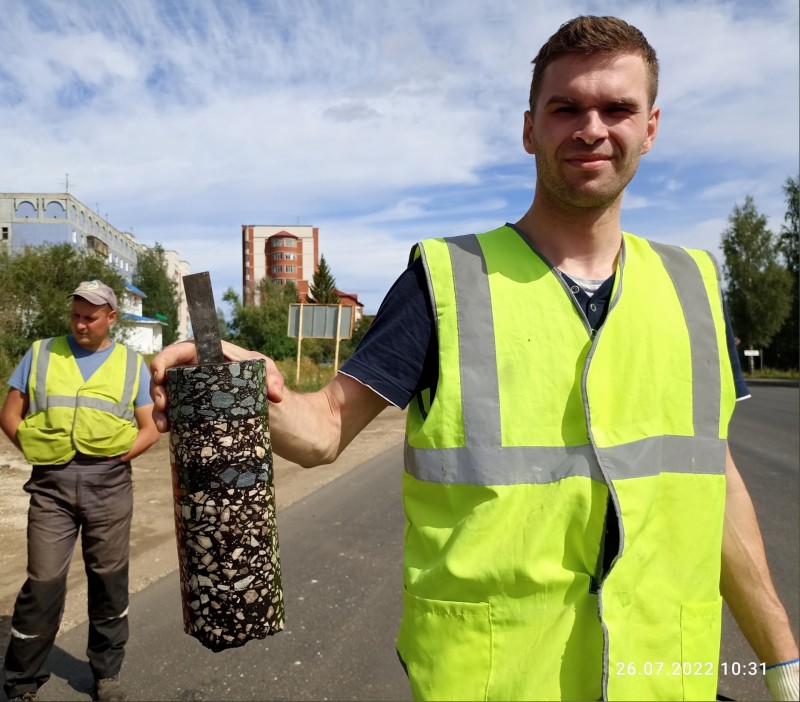 В Сыктывкаре началась проверка качества ремонта Сысольского шоссе