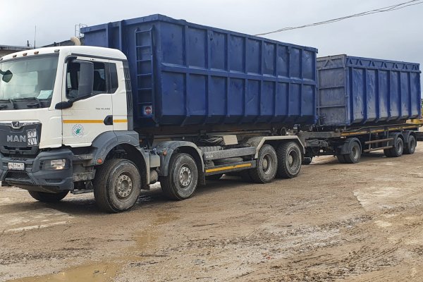 Регоператор Севера запускает в Троицко-Печорский район грузовики МАN с системой мультилифт


