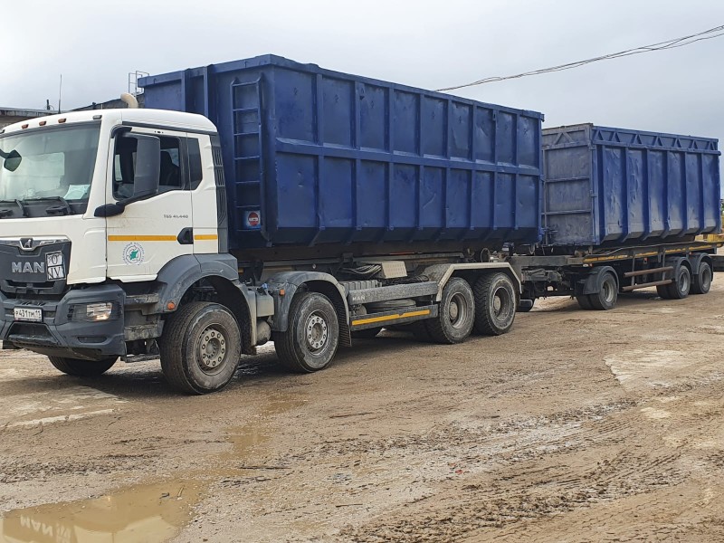 Регоператор Севера запускает в Троицко-Печорский район грузовики МАN с системой мультилифт

