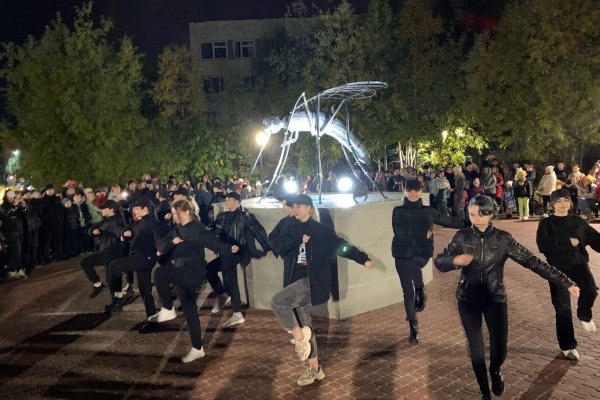 В Усинске ко Дню города обновили сквер у памятника комару