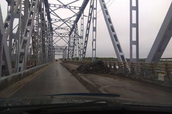 Капремонт моста в Малой Слуде близится к завершению