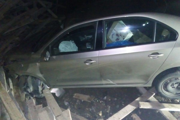 В Прилузье пенсионер уснул за рулем и оказался под мостом 