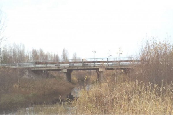 На трассе Сыктывкар - Ухта реконструируют мост через р.Лун-Вож