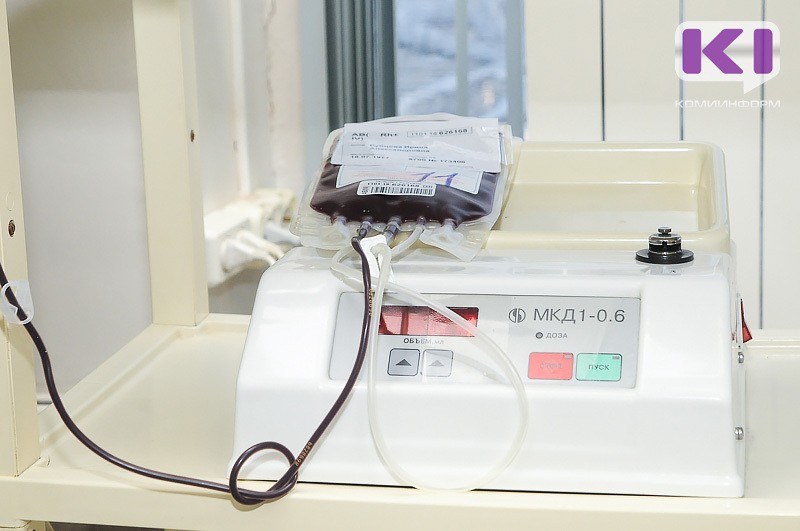 Мобильная служба крови отправится искать доноров в районы Коми