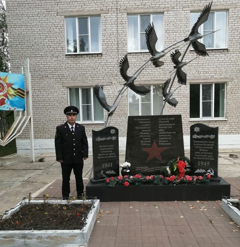 Лучшим участковым Республики Коми стал майор полиции Явер Касумов