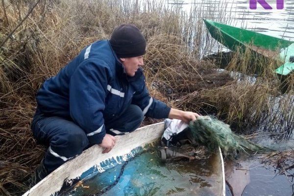 В Прилузье на озере обнаружено тело рыбака 
