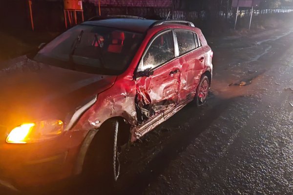 В Сыктывкаре пьяный начинающий водитель устроил двойное ДТП на дороге