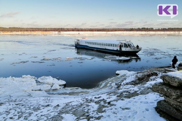 В Сыктывкаре на следующей неделе завершается сезон навигации речного транспорта

