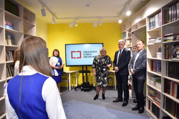 В Княжпогостском районе открылась модельная библиотека