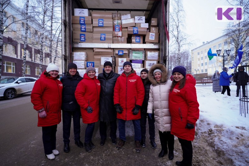 Из Сыктывкара в Луганскую Народную Республику ушел "новогодний" гуманитарный конвой