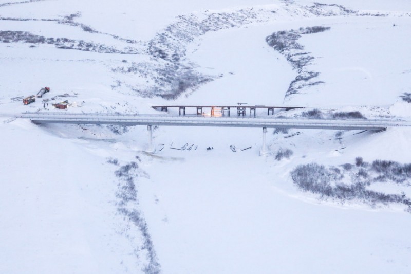 Зимник в отдаленные села и деревни Усинска закрыт в связи с потеплением

