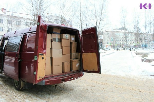 Мэрия Сыктывкара отправила 118 коробок гуманитарной помощи участникам СВО