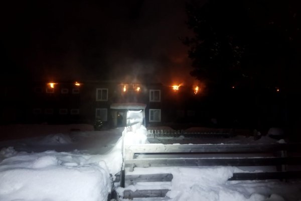 В Троицко-Печорском районе сгорел дом, погиб мужчина 