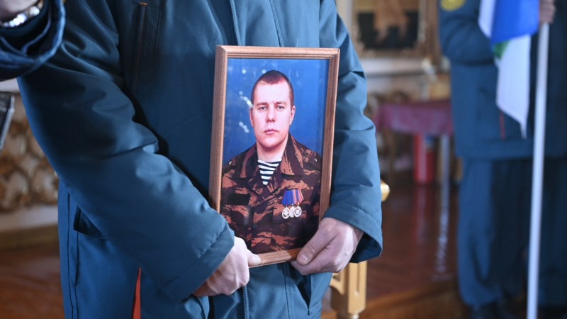 В Сосногорске простились с погибшим в ходе СВО Алексеем Шелеповым
