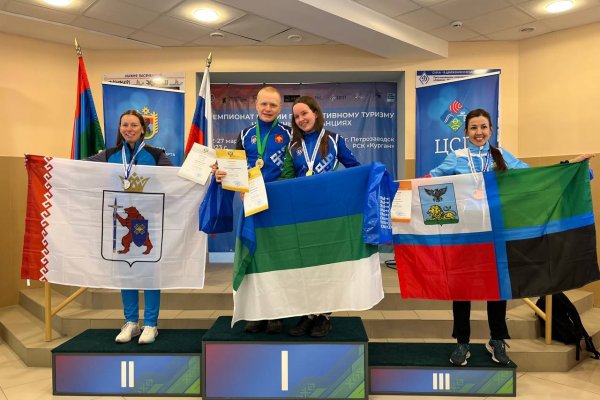 Спортсмены из Коми взяли все золотые медали на Чемпионате России по спортивному туризму 