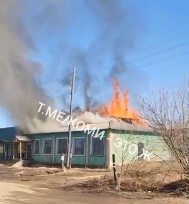 В Визинге ликвидировали возгорание продуктового магазина 