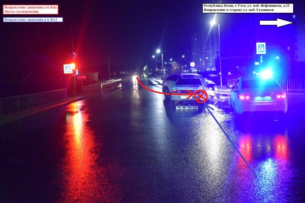 В Ухте в ДТП пострадал 18-летний пассажир ВАЗа