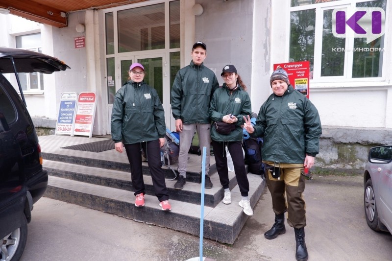 Участники проекта "Молодежное путешествие по Коми" отправились на сплав по р.Печора 