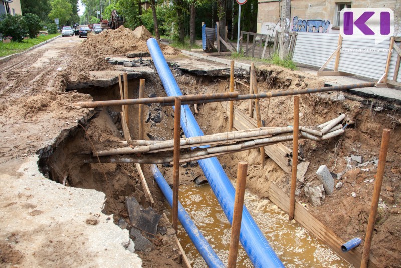 Сыктывкарские тепловые сети переложат 10 участков труб после испытаний 