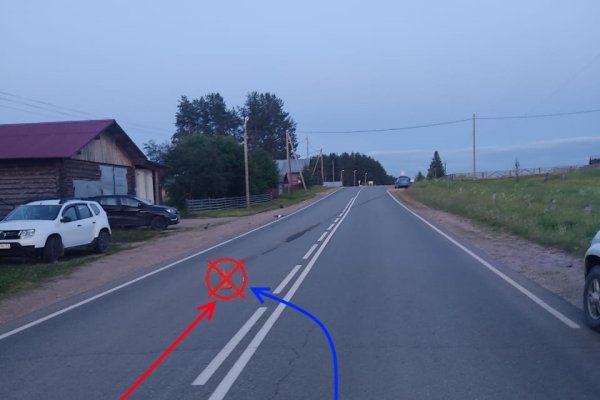 В Усть-Куломском районе нетрезвый водитель Hyundai Solaris врезался в Lada XRAY