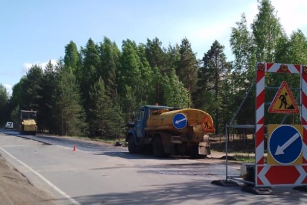 В Коми участок автодороги Летка-Прокопьевка готов на 80%