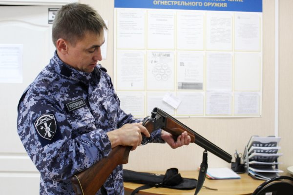 В Коми за неделю росгвардейцы изъяли 17 единиц охотничьего оружия