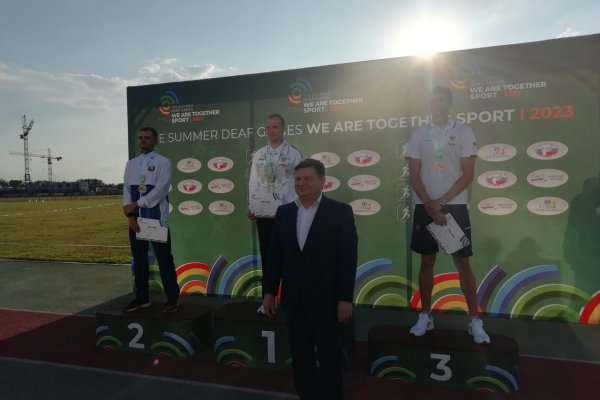 Илья Штанько принёс второе золото на Летних играх сурдлимпийцев 
