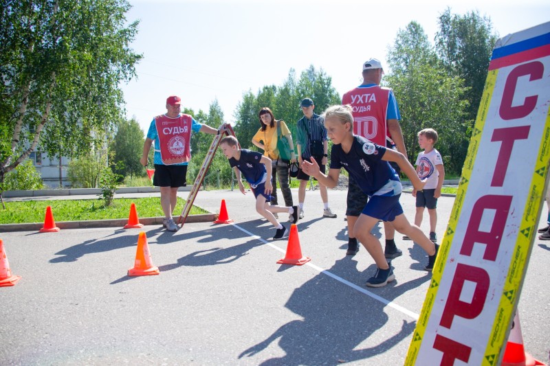Спорт - наша жизнь: в Ухте прошёл спортивный праздник для детей, приуроченный ко Дню физкультурника

