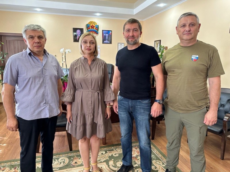 Игорь Дягилев посетил Министерство здравоохранения Луганской Народной Республики