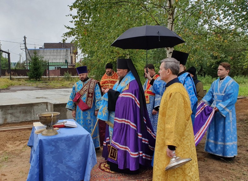 В Сыктывкарской епархии началось строительство первой часовни в честь Собора коми святых