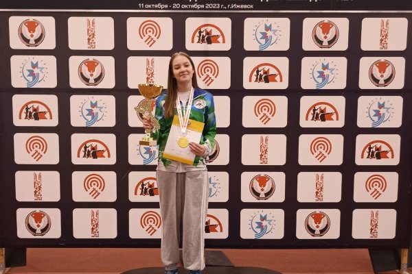 Диана Попова завоевала золото на первенстве России по пулевой стрельбе в Ижевске