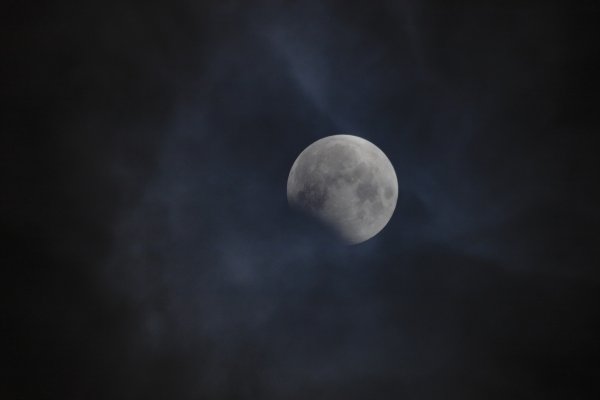 Сыктывкарцы наблюдали лунное затмение