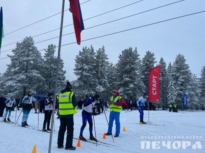 В Печоре состоялись соревнования по лыжным гонкам памяти исследователя Крайнего Севера В.А. Русанова