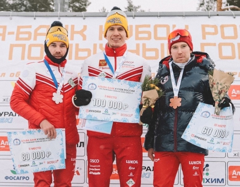 Илья Семиков стал призером Кубка России по лыжным гонкам