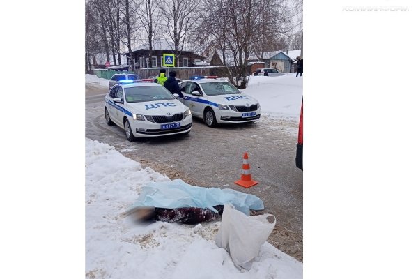 В Сыктывкаре на перекрестке Маегова-Оплеснина погиб пешеход 